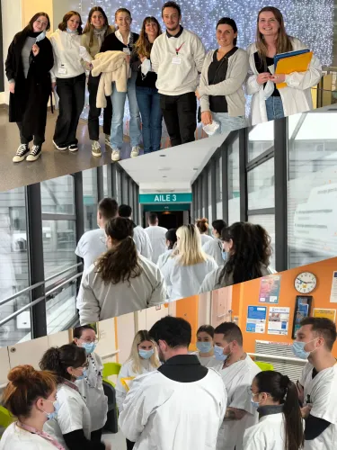 étudiants infirmiers