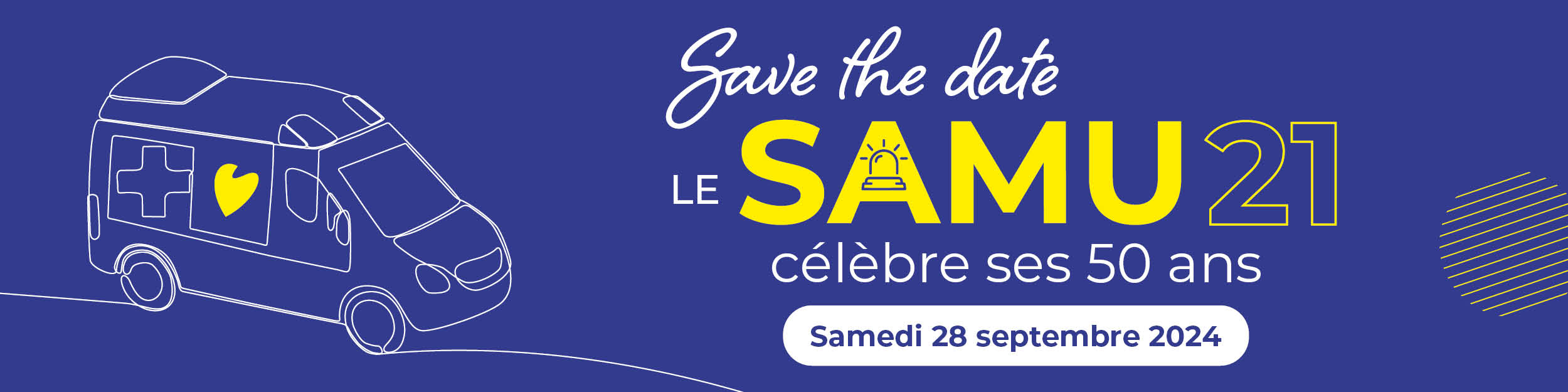 bandeau 50 ans du samu