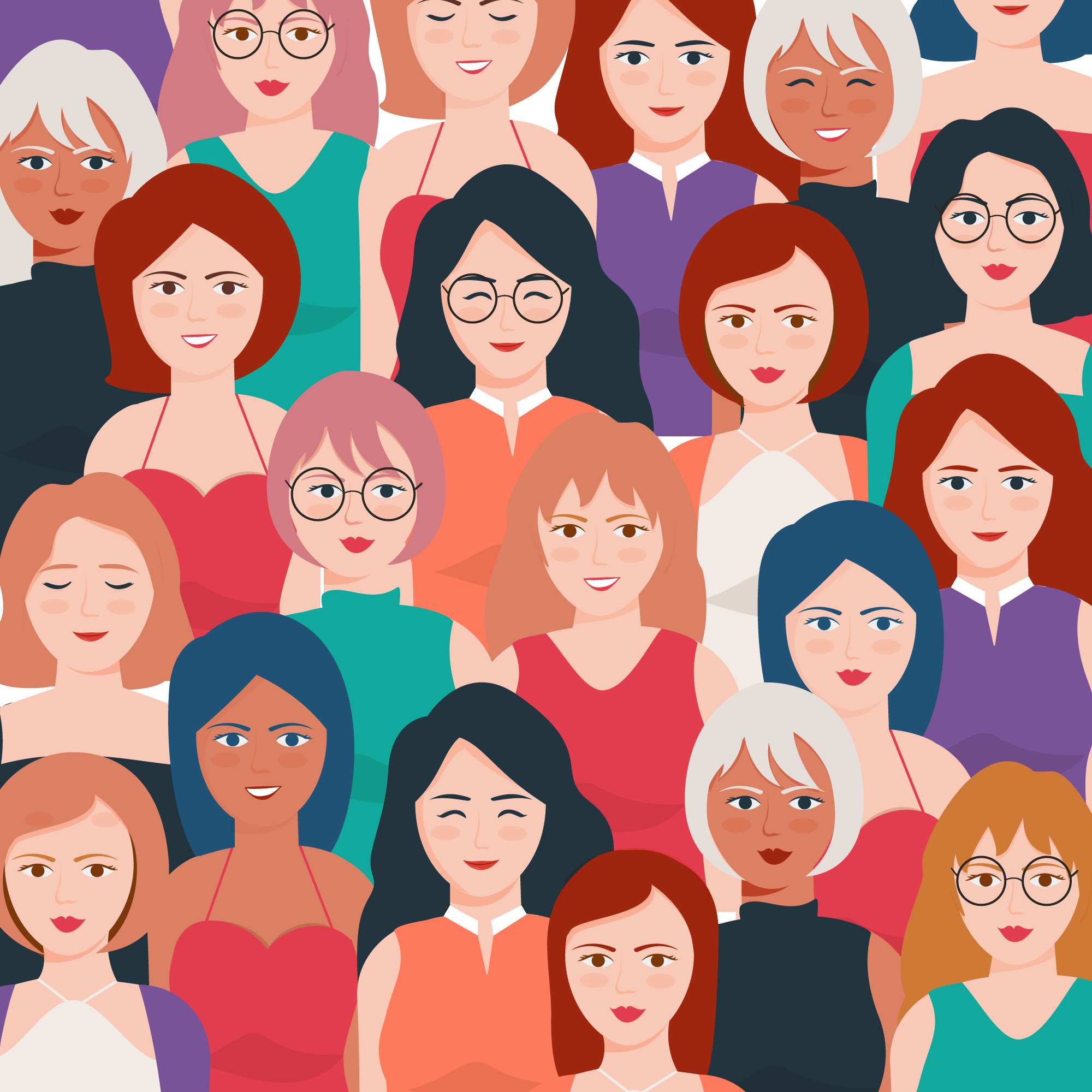 <a href="https://fr.freepik.com/vecteurs-libre/modele-journee-femme-visages-femmes_6744013.htm#fromView=search&page=1&position=5&uuid=2c861c20-7f89-4c96-8bee-33234c334789&query=femmes">Image de freepik</a>