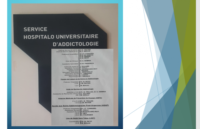 Liste des praticiens et praciennes du service