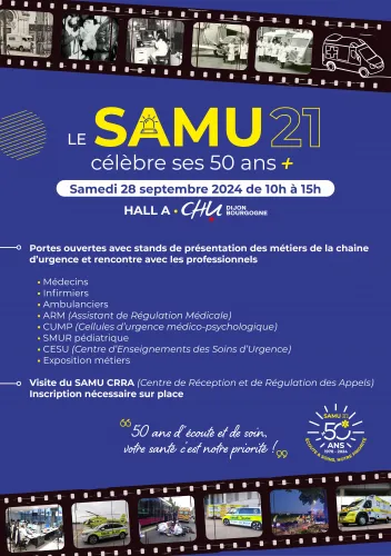 Programme 50 ans du SAMU