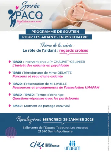 programme PACO du 29 janvier