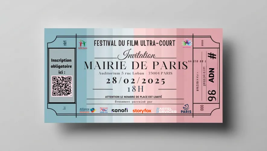 ticket d'invitation