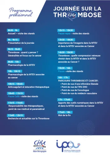 Programme Thrombose