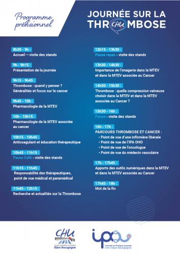 Programme Thrombose