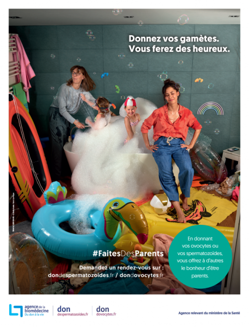 Donnez vos gamètes. Vous ferez des heureux.