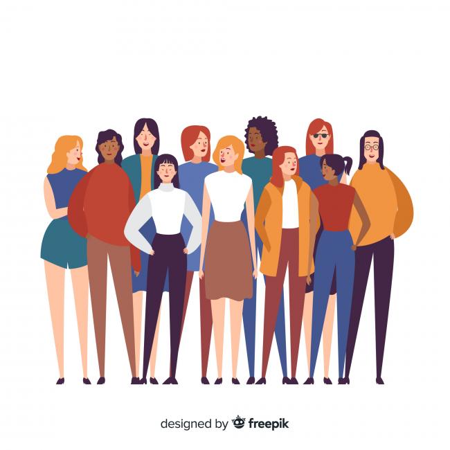 groupe de femmes