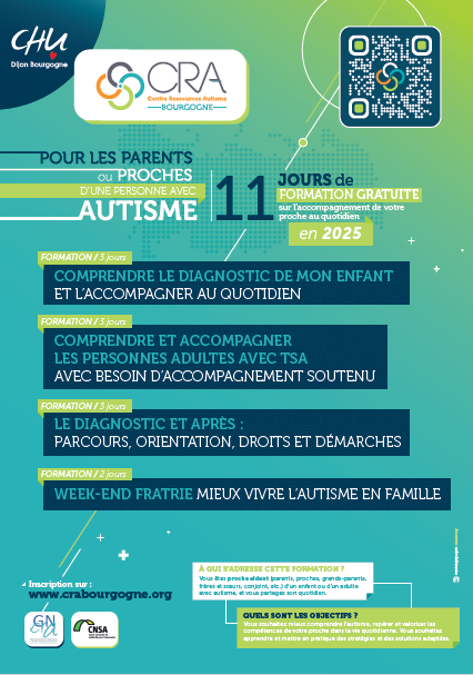 Affiche Formations Proches Aidants 2025