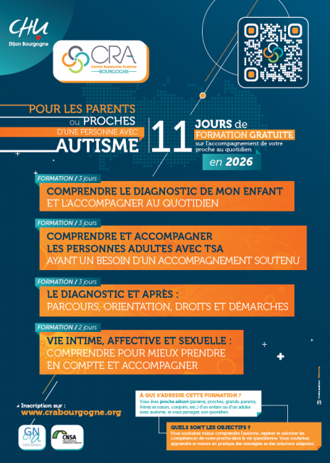 Affiche Formations Proches Aidants 2026