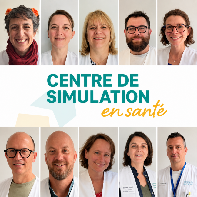 L'équipe du Centre de Simulation