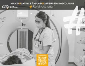 Photo manipulateur en radiologie