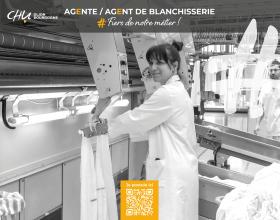 Photo agent de blanchisserie