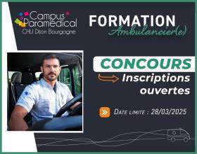 Concours Ambulancier ouvert