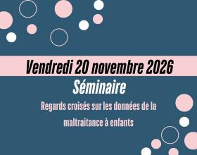 Séminaire "Regards croisés sur les données de la maltraitance à enfants »